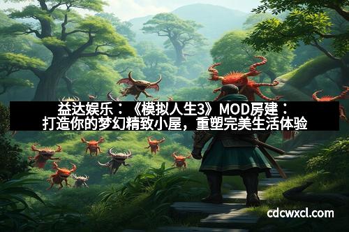 益达娱乐：《模拟人生3》MOD房建：打造你的梦幻精致小屋，重塑完美生活体验